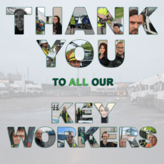 thank you to all our key workers photo collage